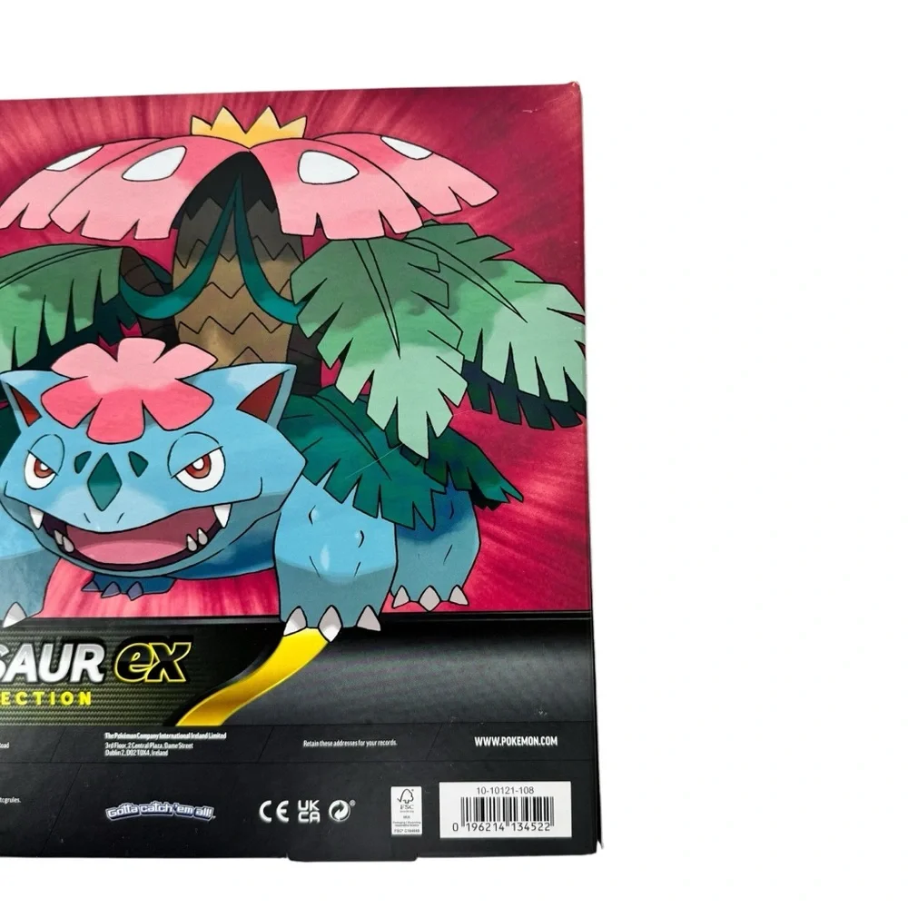 Pokemon Mega Venusaur EX Premium Collection Box Trading Card Game Booster Packs